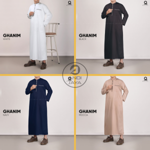 Baju Gamis Jubah Pria ghanim