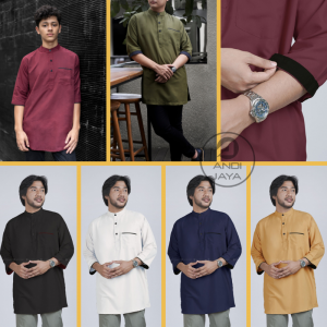 baju koko kurta pria rashad